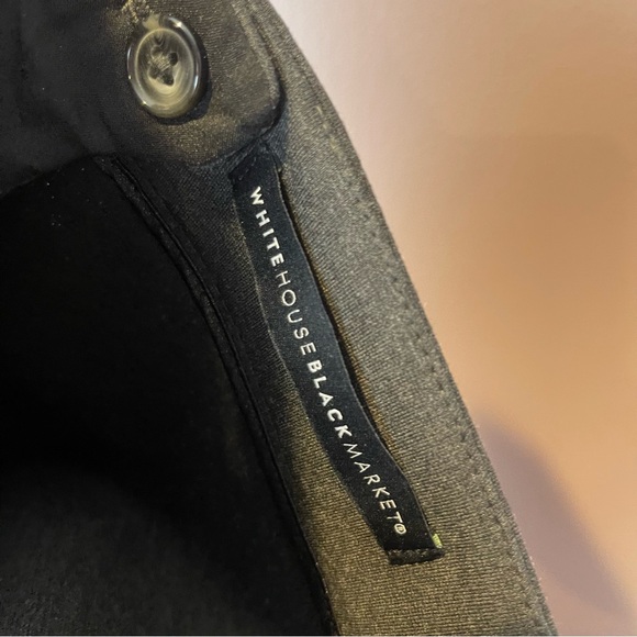 NWT WHBM The Skinny Heather Coal Gray 2L 2 Long - Picture 5 of 10